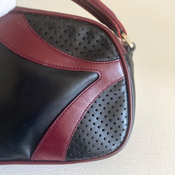 Prada Crossbody Bag in Burgundy and Dark Green - Picture 5 of 17